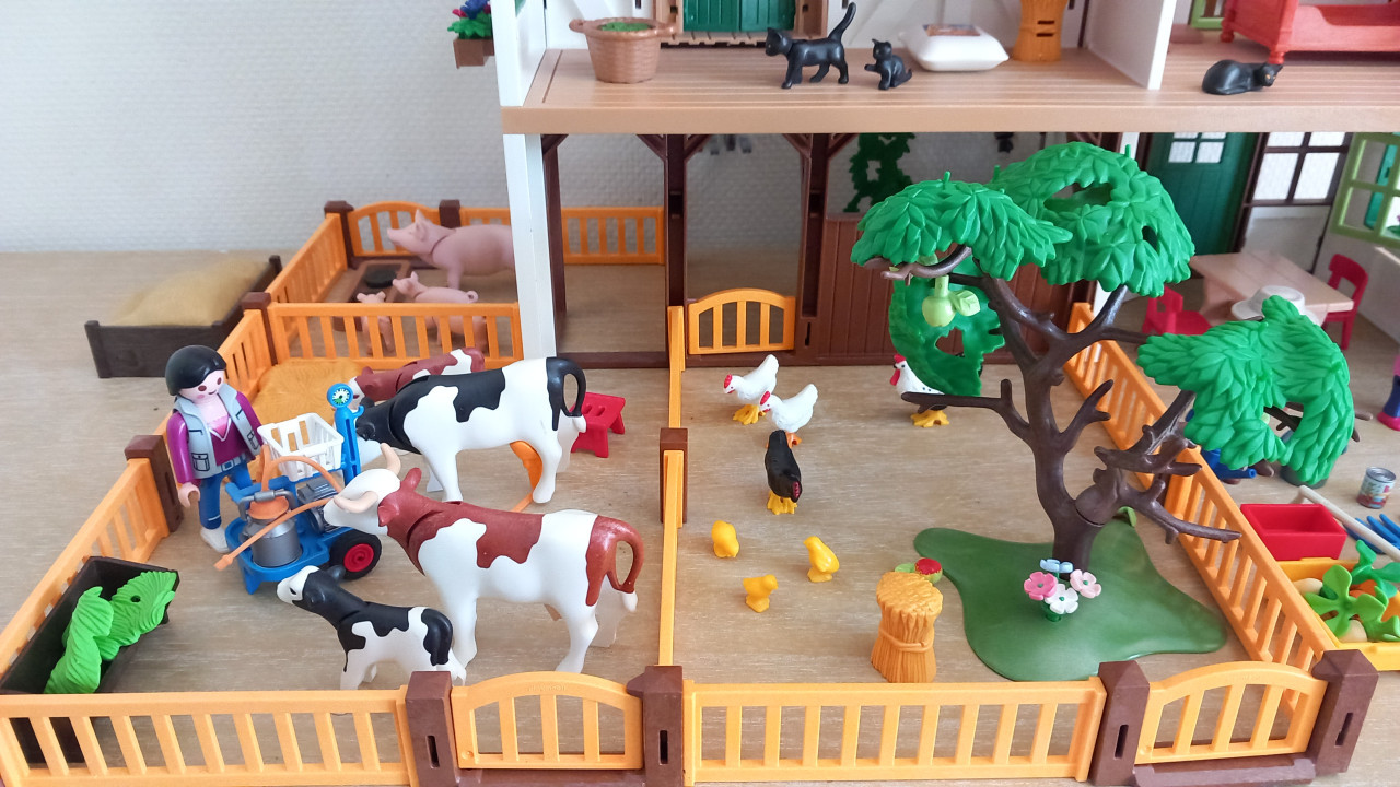 Playmobil complete boerderij setnr 6120