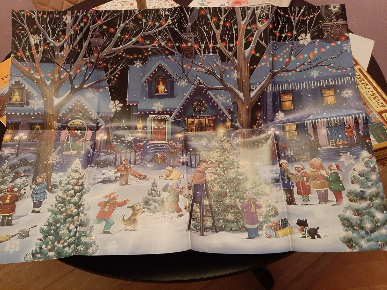 Advent puzzel kerst