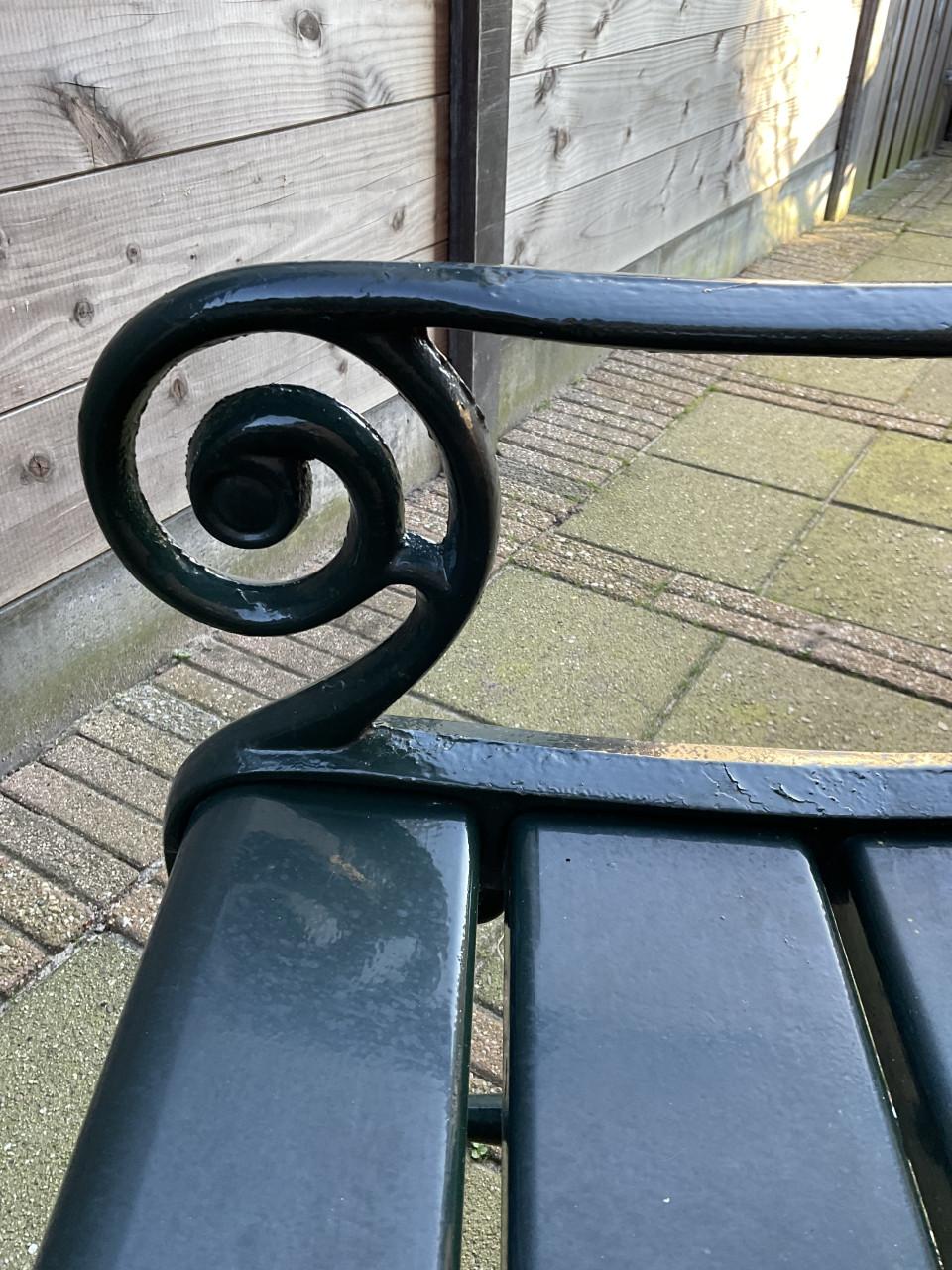 Klassieke Engelse tuinbank