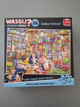 Wasgij? Mystery 28 Feline Frenzy! puzzel