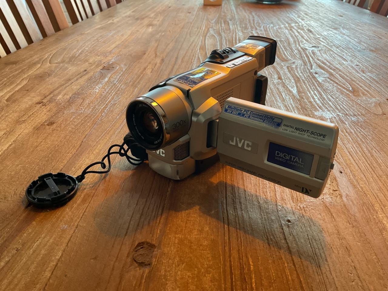 Digitale video camara, JVC, GR- DVL150, met toebehoren