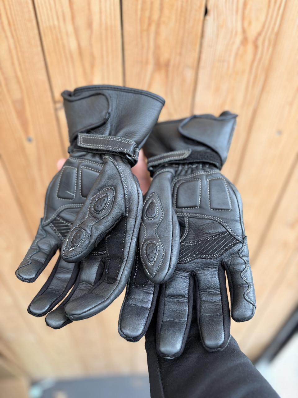 Motor handschoenen büse leer L-XL