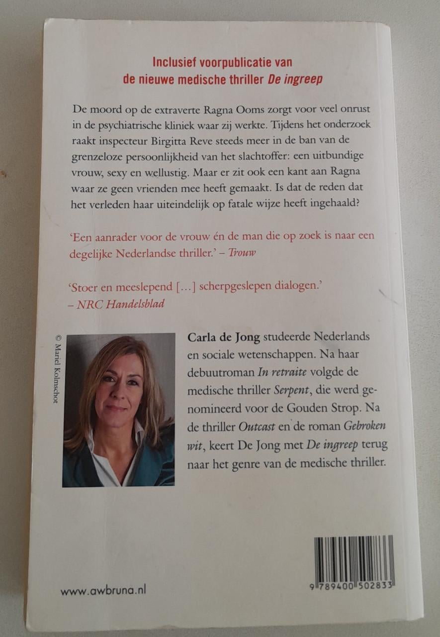 Carla de Jong  - Serpent.
