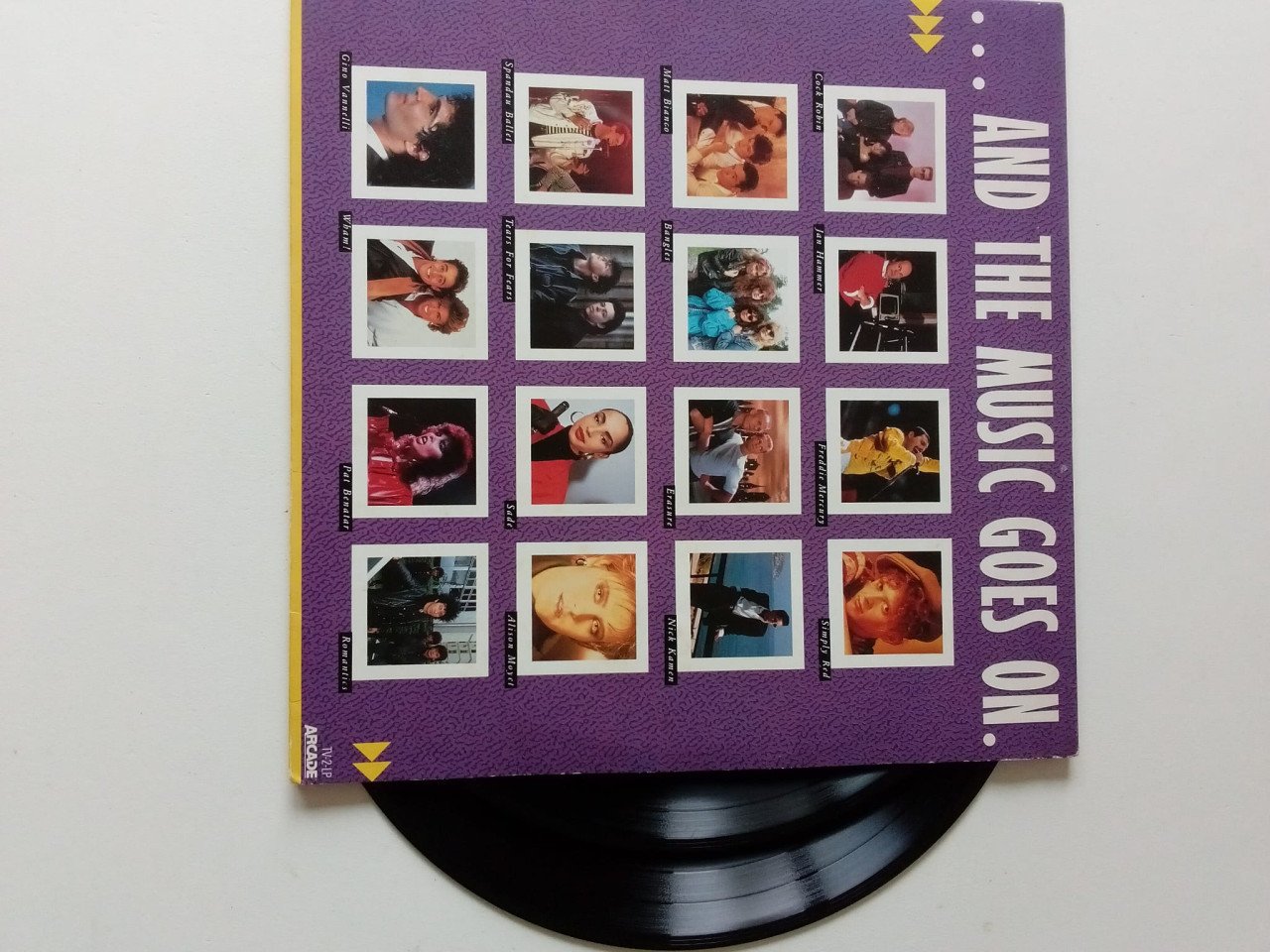 Set 4x jaren 80 vinyl lp
