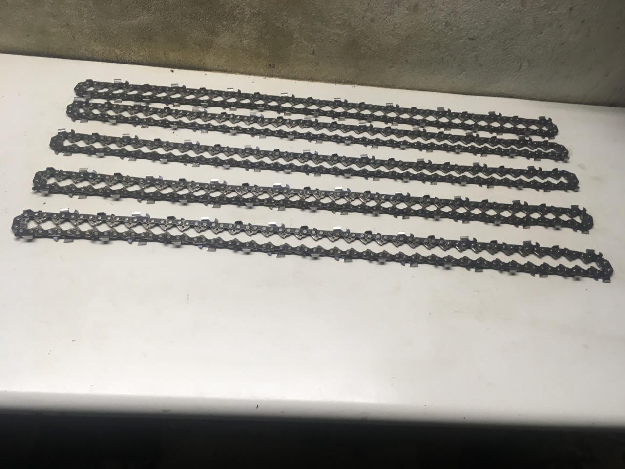 5x zaagketting voor kettingzaag 20 inch dolmar husqvarna etc. zo goed als