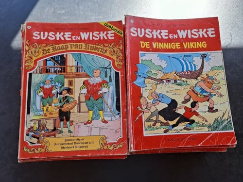 60 Suske & Wiske Stripboeken