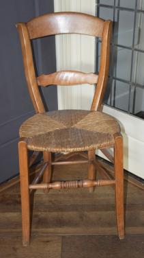 Antieke oud Hollandse keuken stoel *~* Nostalgisch