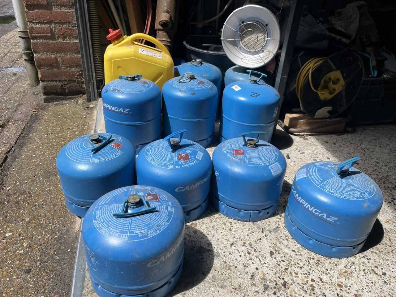 Campingaz gasfles 904 en 907 Leeg