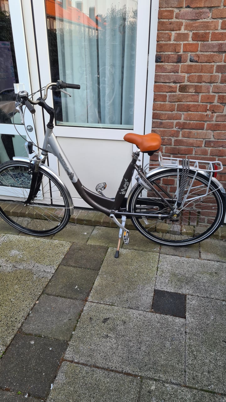 Dames fiets met 3 versnellingen-28inch-Fr.maat 52cm-Nieuw slot