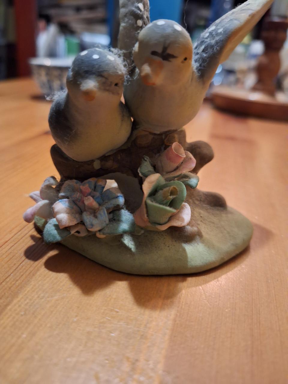 Decoratief beeldje vogels