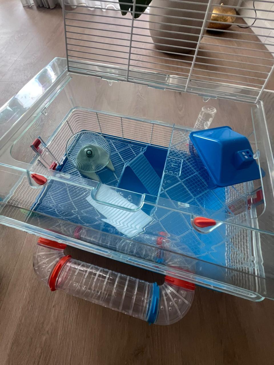 Hamsterkooi + accessoires
