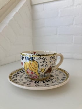Blond servies