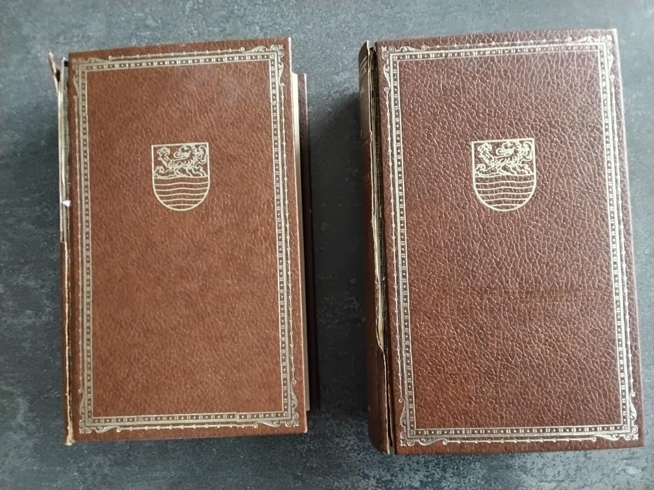 Deel 1 en 2 Beschrijving van Zeeland Isaac Tirion 1751 herdruk