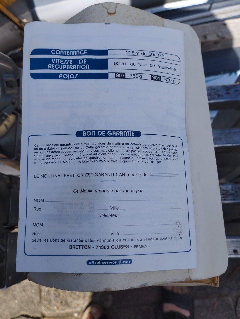 Vintage bretton molens 902 en 904