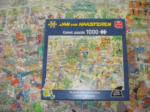 Te koop Complete Jan Van Haasteren puzzel Het tuincentrum