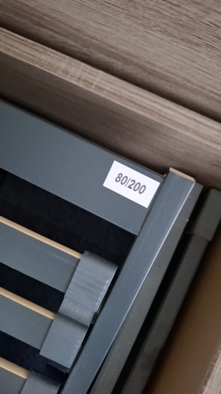 2 persoonsbed bed (uitrijdbaar)