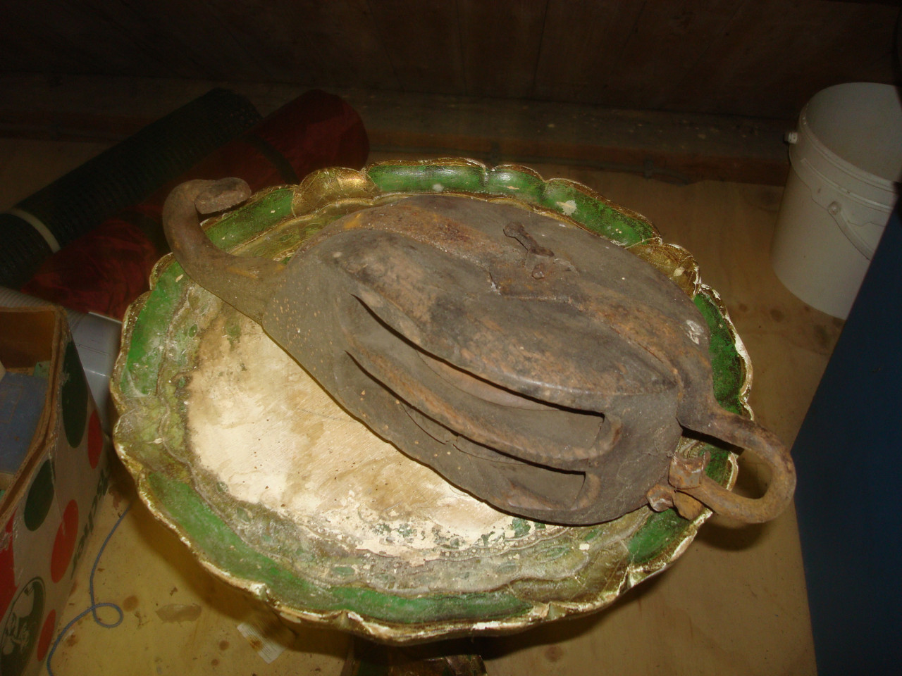 Scheepsantiek Klauwval blok