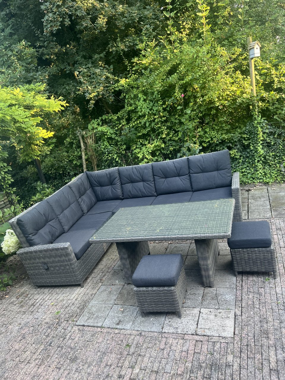 Luxe tuinset 6-8 personen