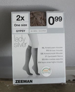 Nieuwe kniekousen mousse gypsy 30den