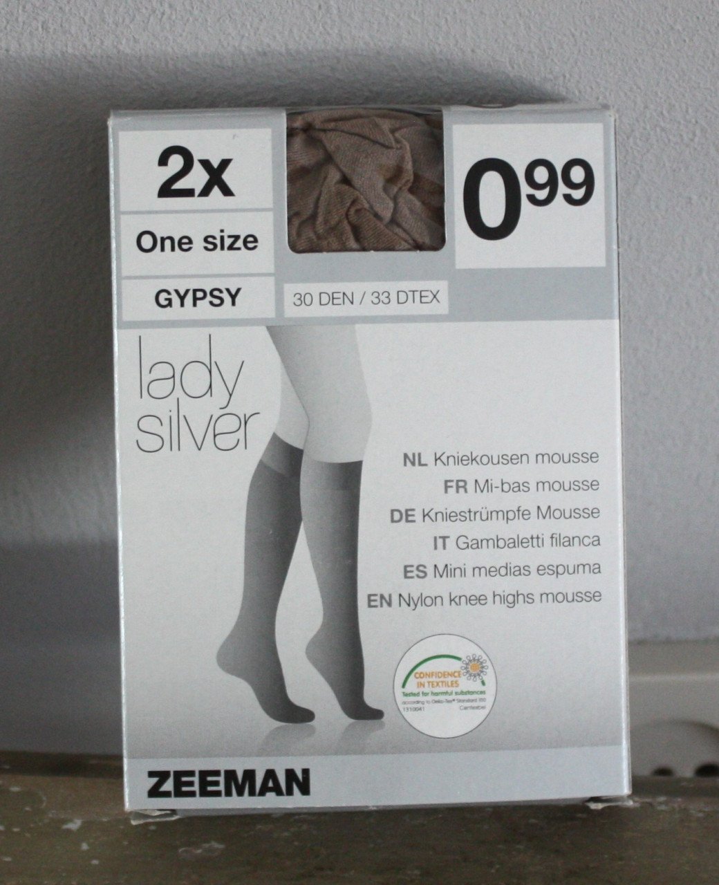Nieuwe kniekousen mousse gypsy 30den