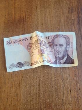 Pools bankbiljet van 100 Poolse Zloty