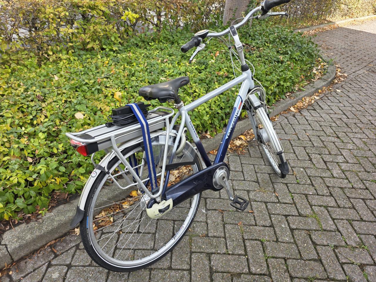 Schitterende Gazelle Orange elektrische heren fiets