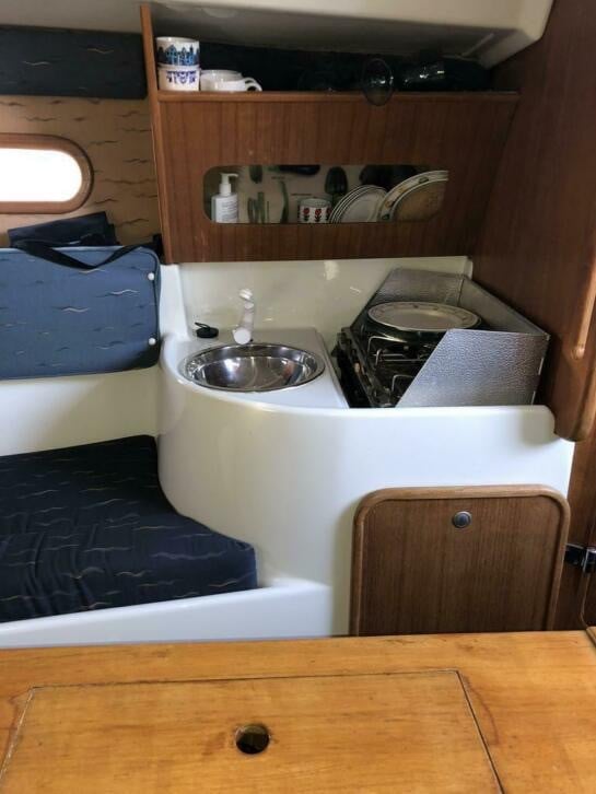 Prachtige Jantar 23 kajuitzeilboot 7,10 meter Stabiel en Goed Onderhouden