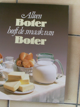 Alleen boter heeft de smaak van boter