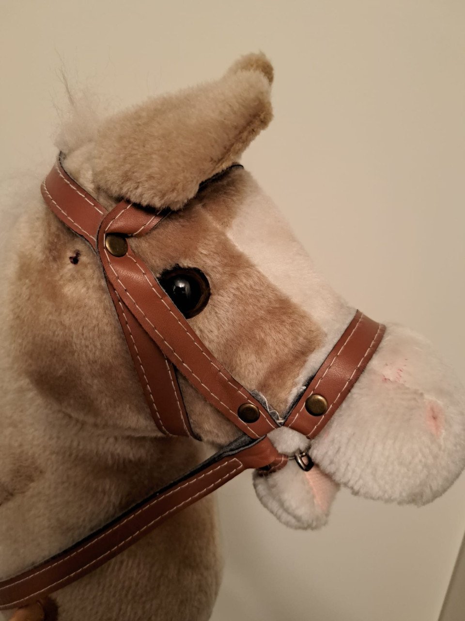 Hobbyhorse lichtbruin met geluid
