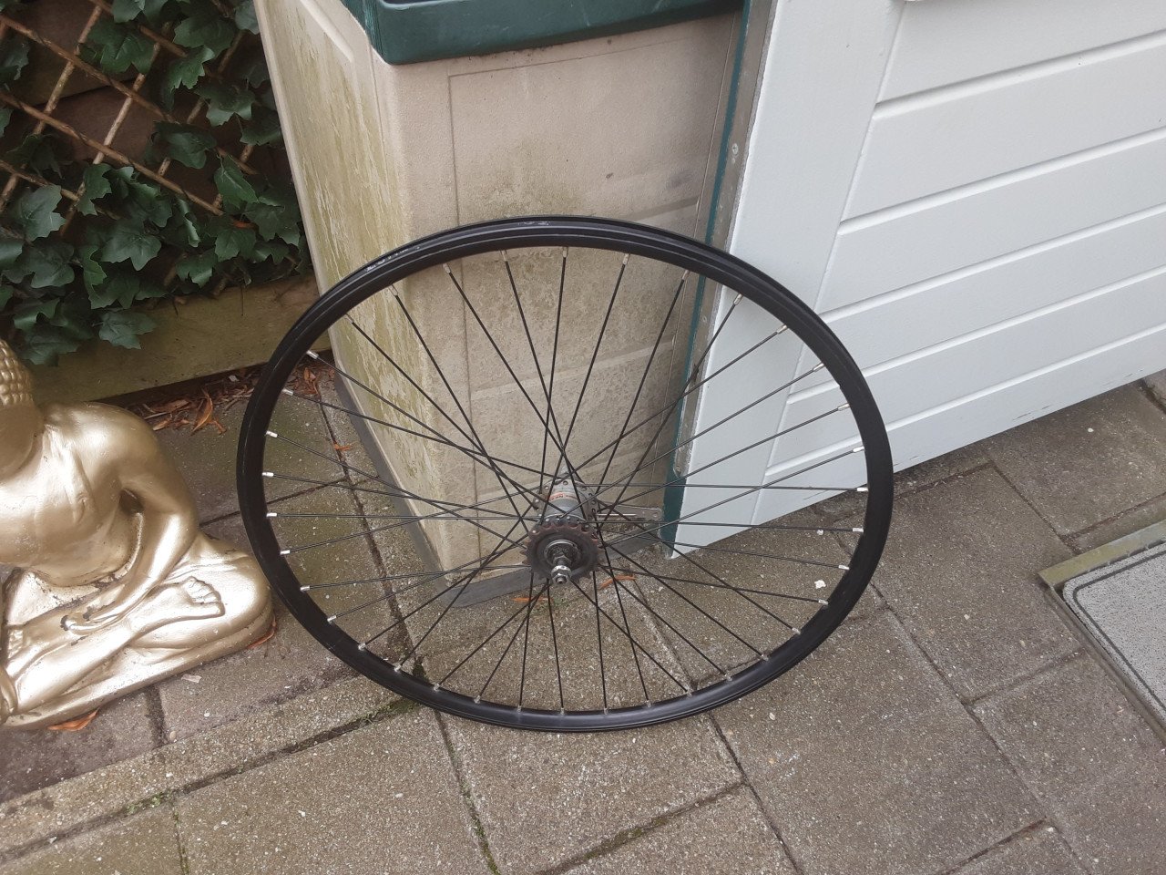 28 inch nexus achterwiel, 3 speed, terugtraprem