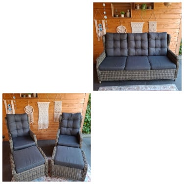 TE KOOP: mooie loungeset
