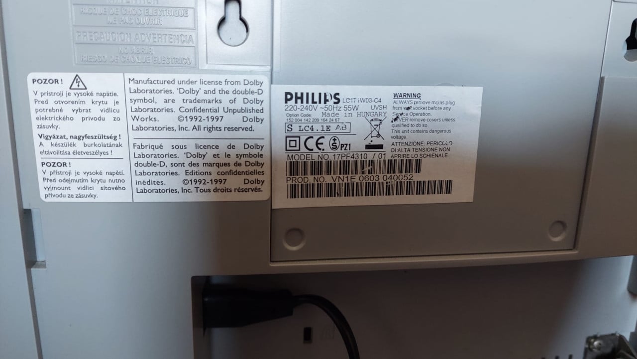 PHILIPS LCD TV 17 inch