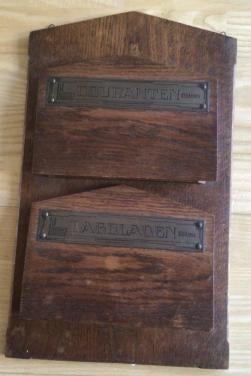 Vintage dagbladhouder