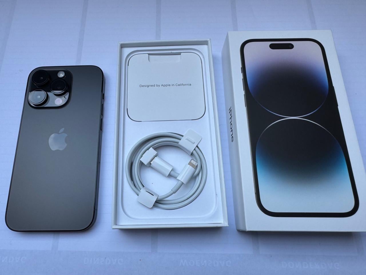 Apple iPhone 14 PRO 256GB Spacezwart