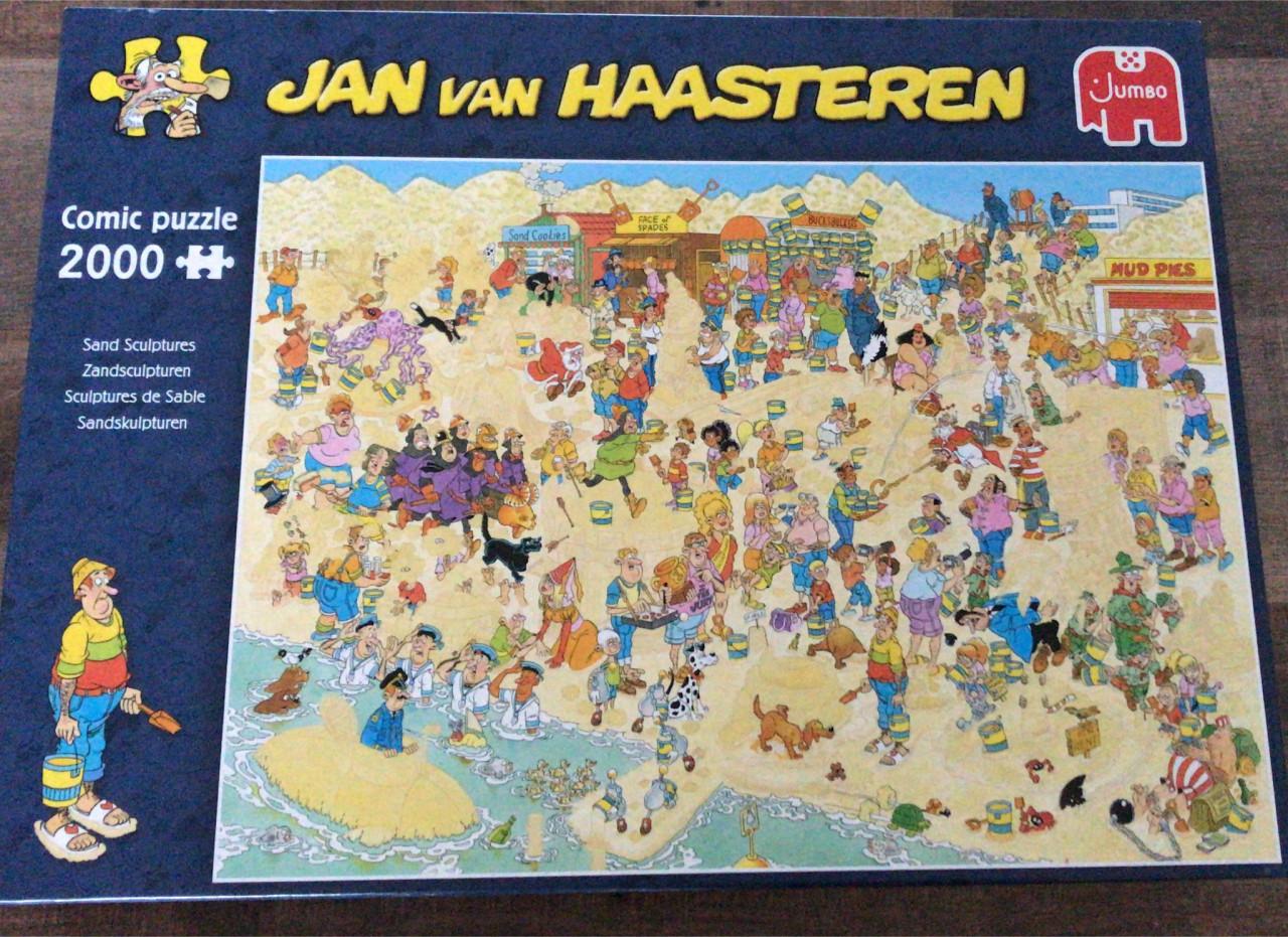 Puzzel van Haasteren strand