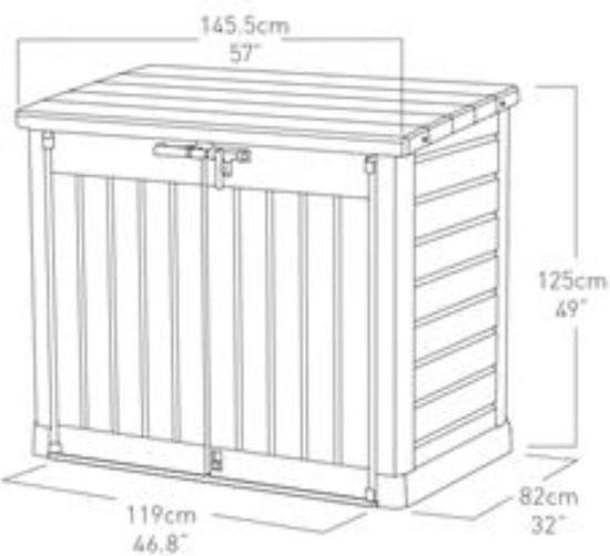 Te koop Keter opbergbox