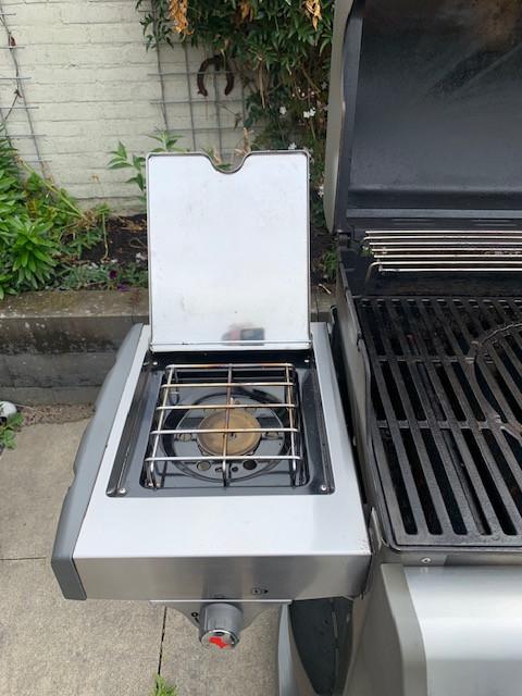 Weber gas bbq (buitenkeuken)