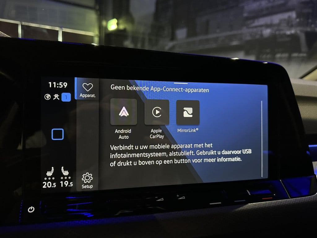 Volkswagen Golf 1.5 tsi *navi*appconnect*acc*sfeerverlichting*