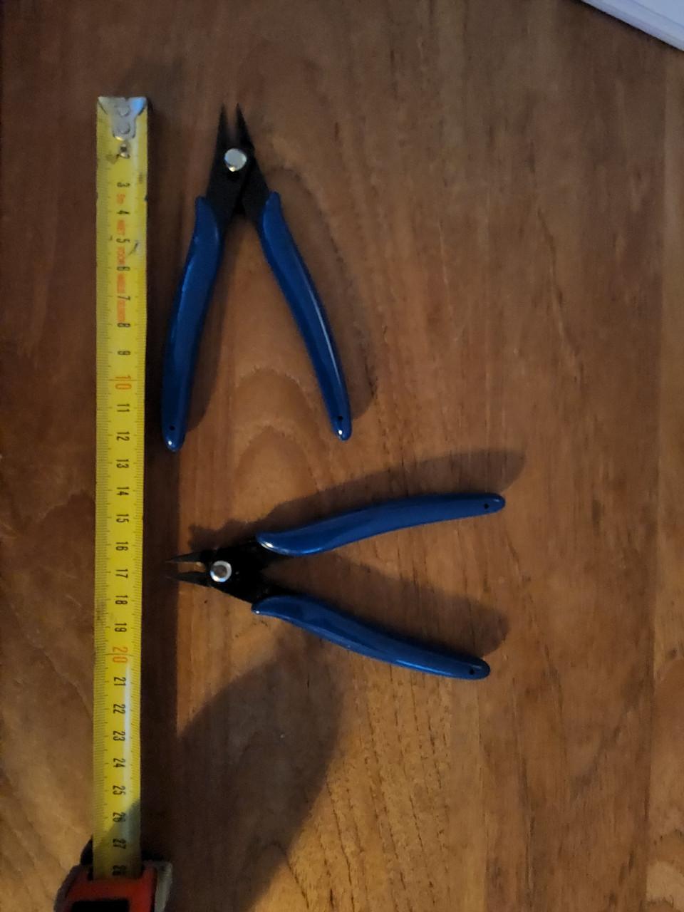 Fijne electronica zijkniptang