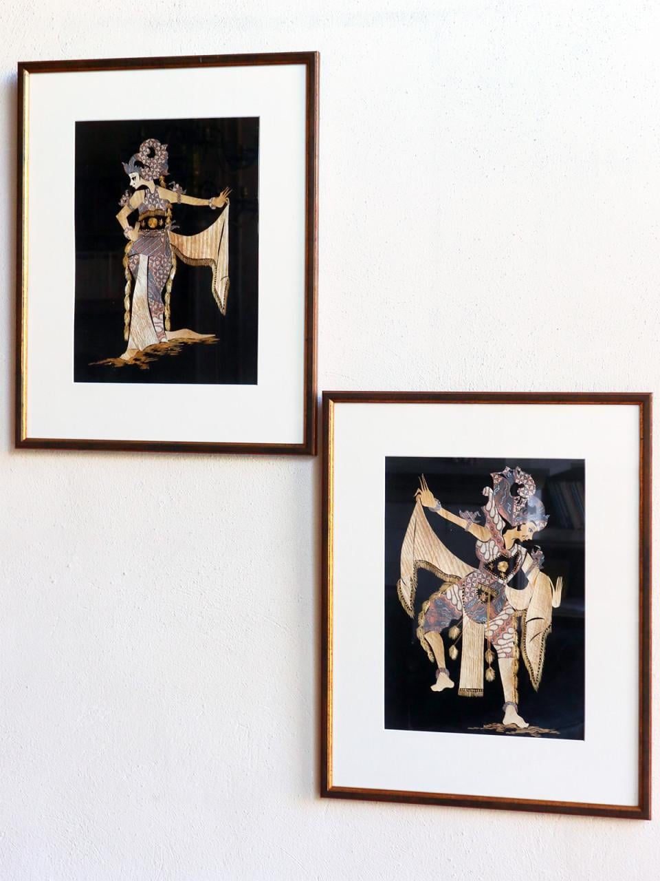 Indonesische Lontar / Pandan collagekunst