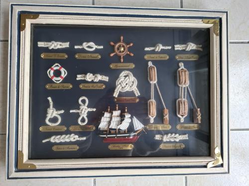Diorama knopenbord Cutty Shark