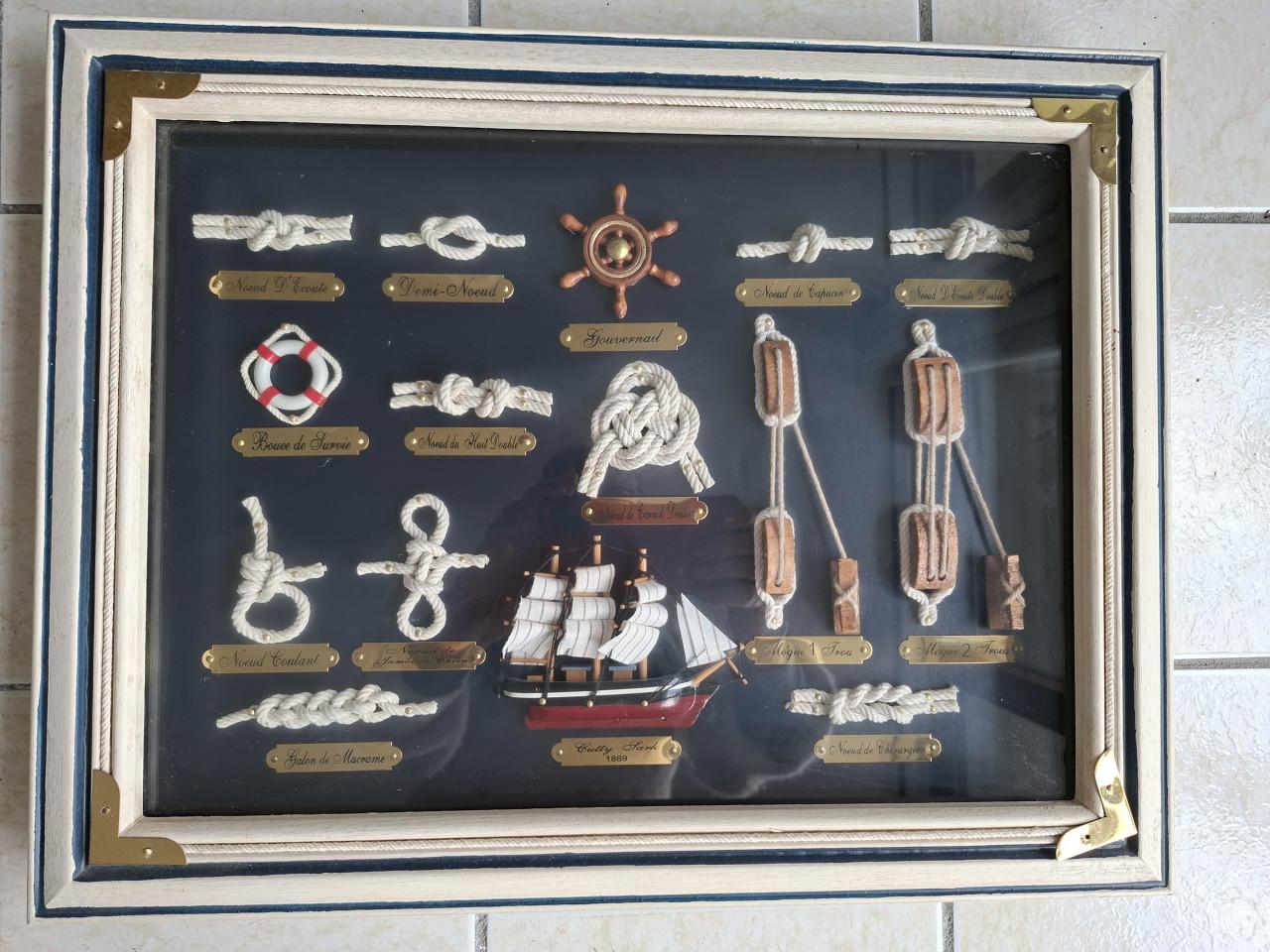 Diorama knopenbord Cutty Shark