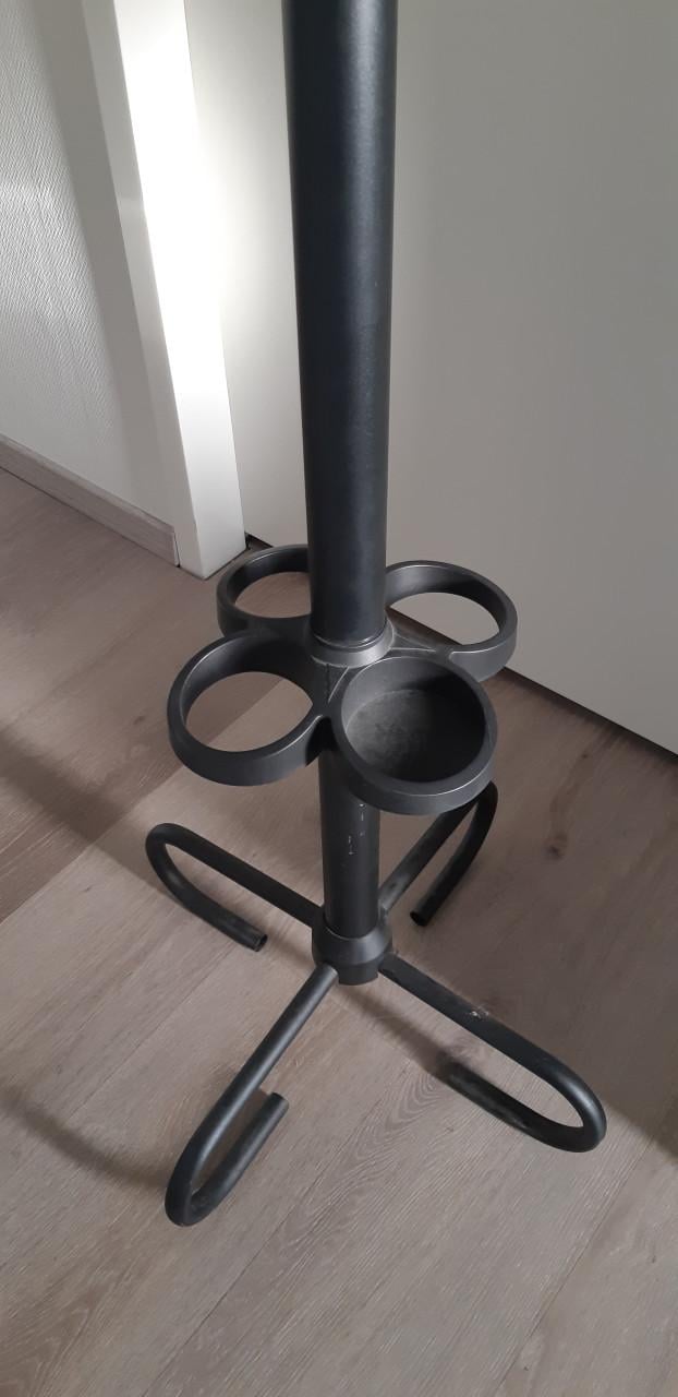 Mooie stevige zwarte kapstok