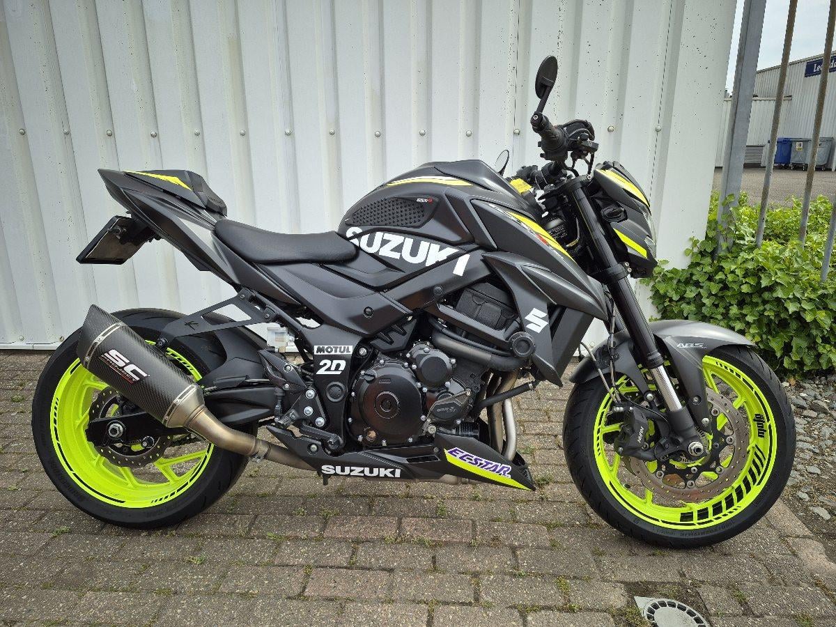 Suzuki GSX-S750 stoere naked bike uit 2017