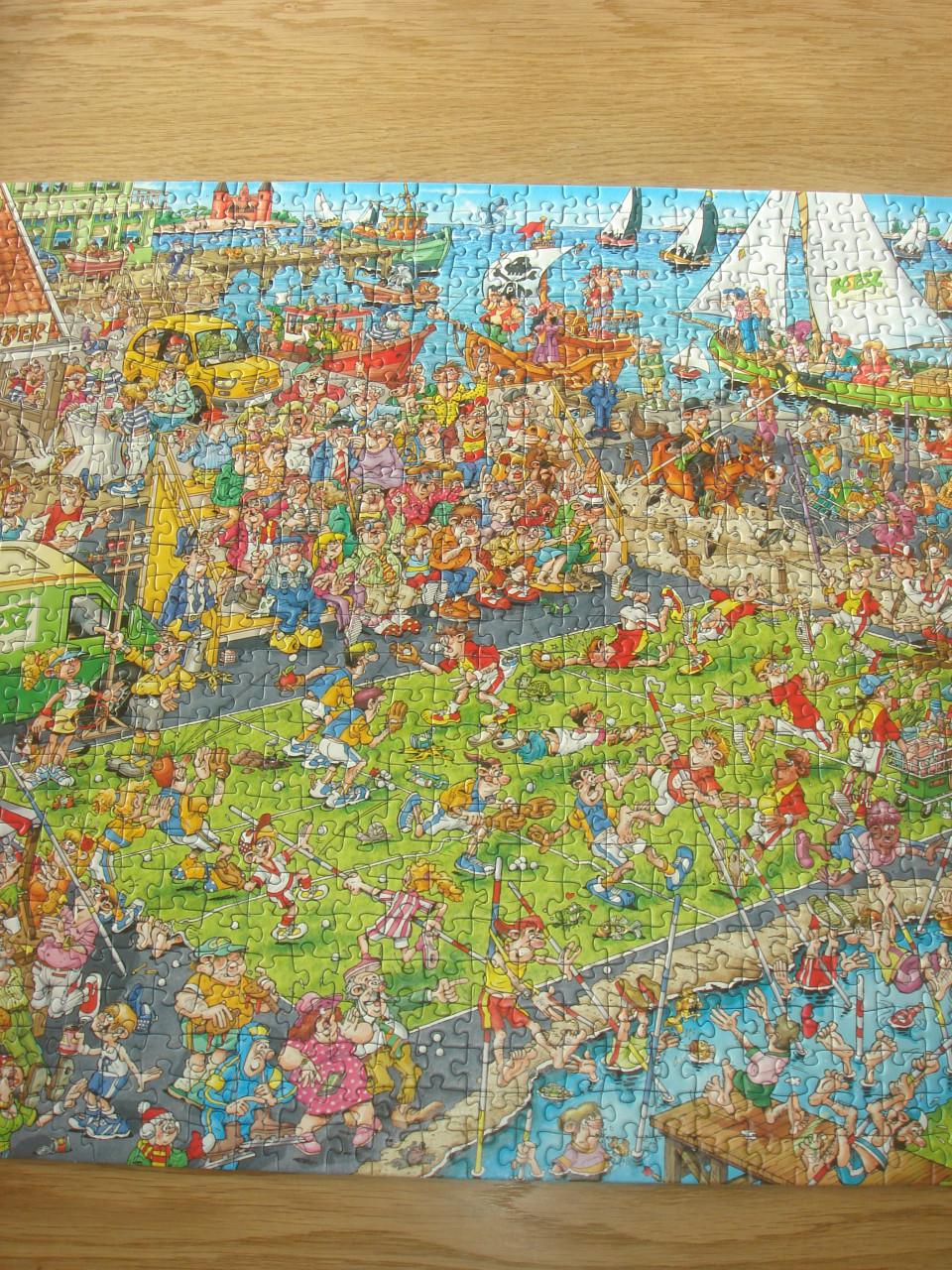 Te koop Complete Poiesz supermarkt comische puzzel Ravensburger 1000