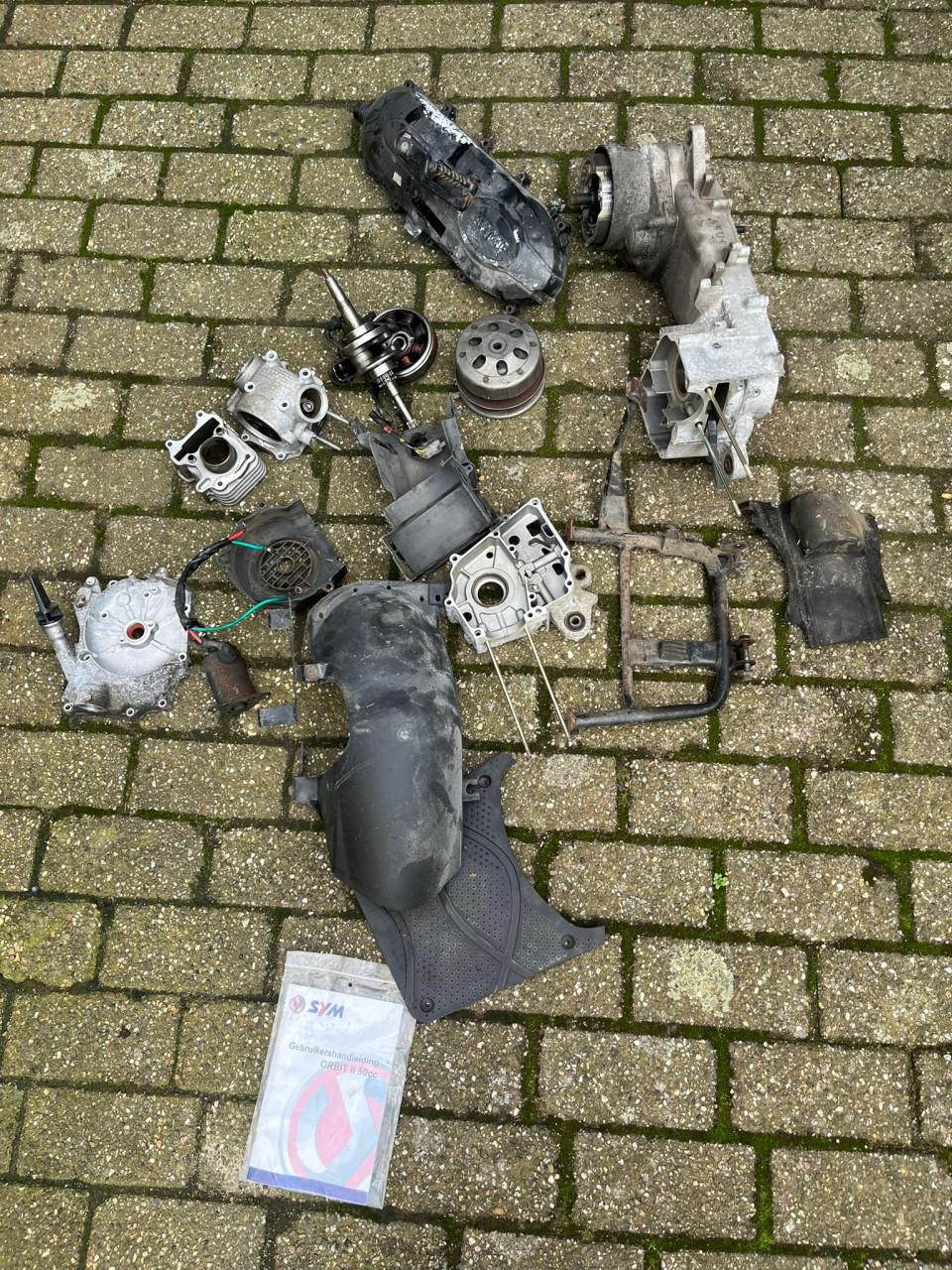 Sym orbit 2 crox blokonderdelen