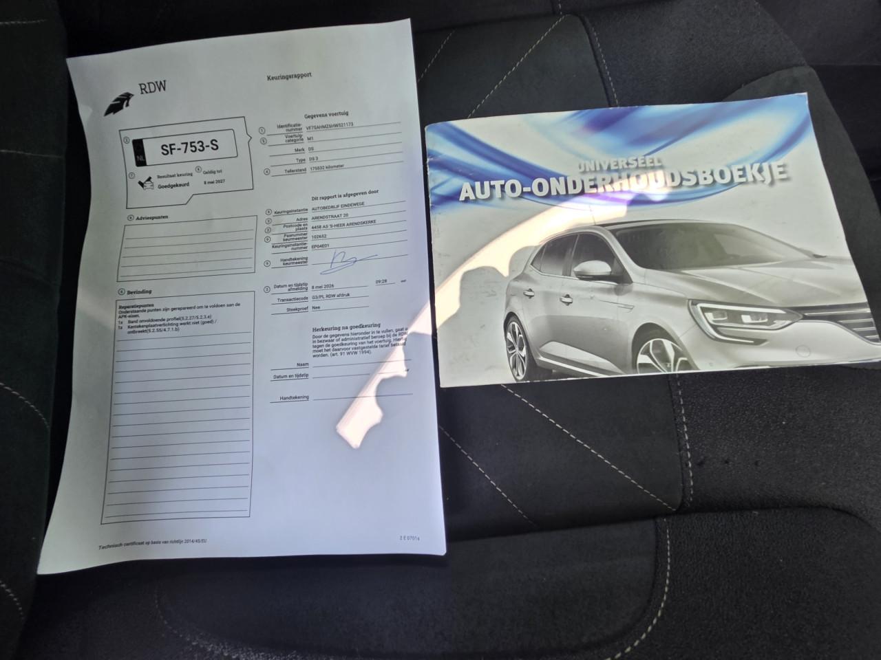 DS 3 1.2 PureTech So Chic 2018 | Automaat | 175.509 KM + NAP APK 05-2027