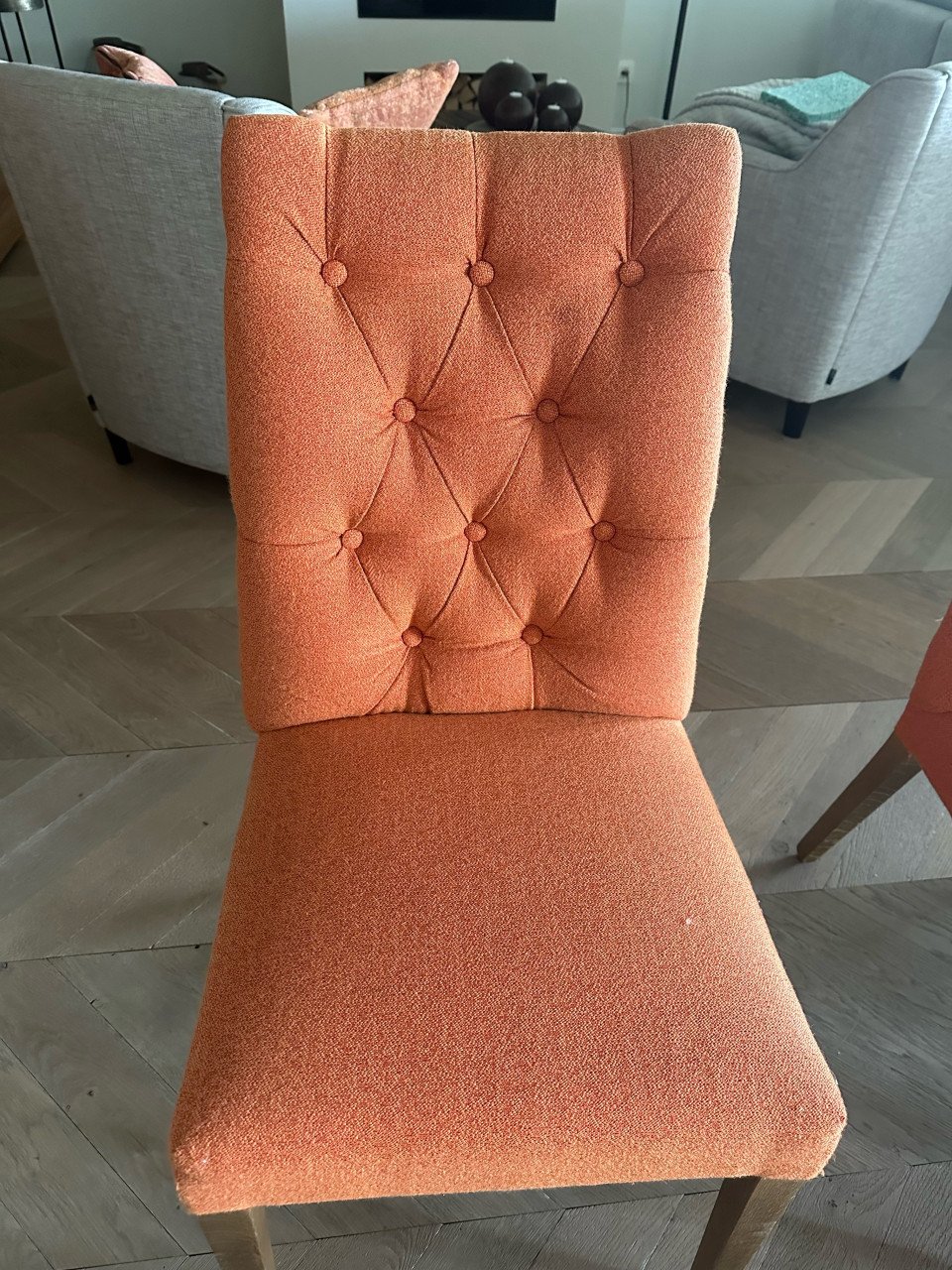 6 Eetstoelen