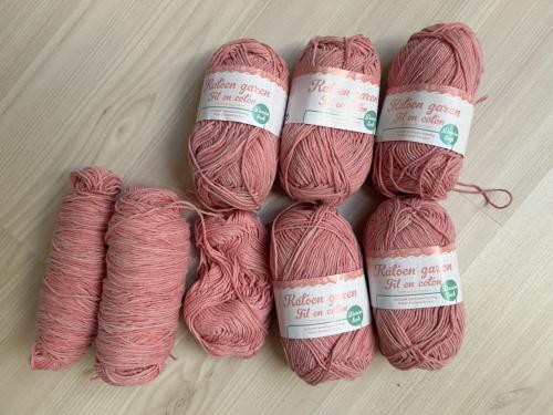 Diverse bollen katoen,