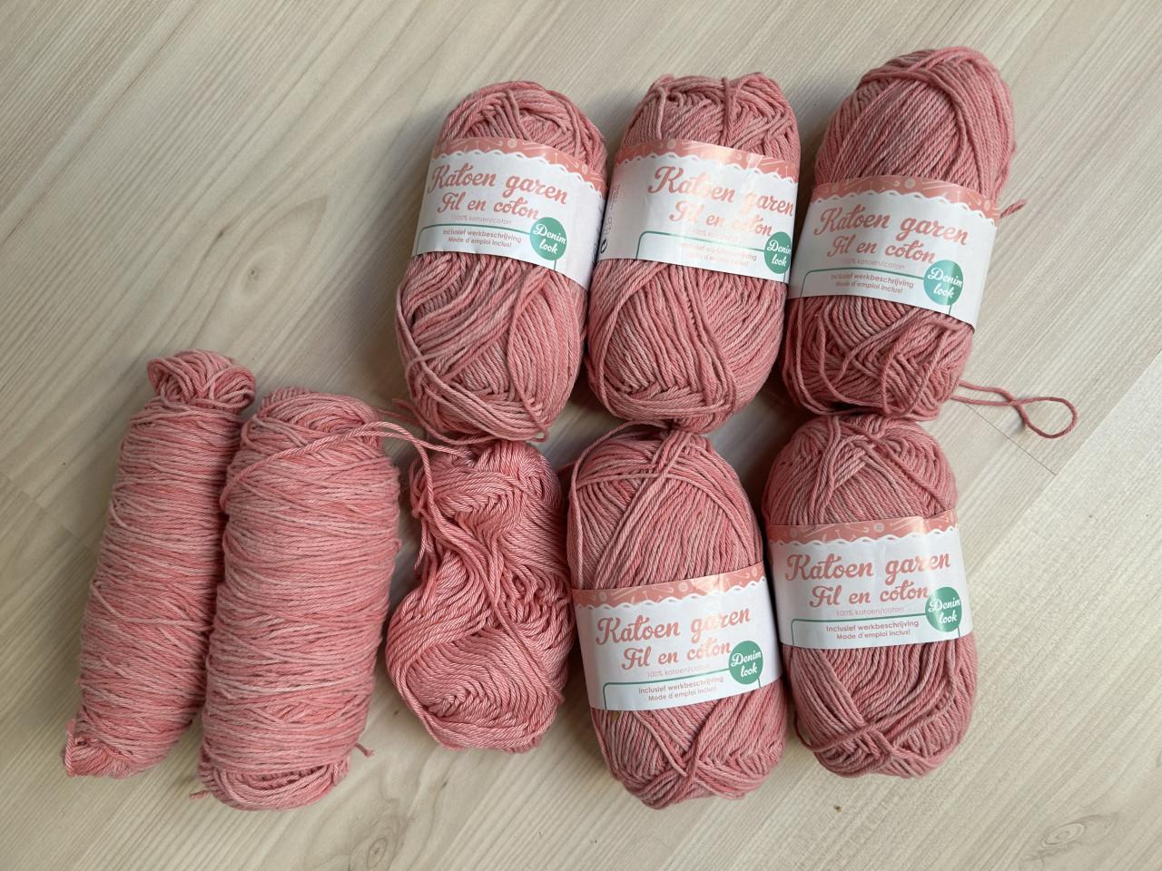 Diverse bollen katoen,